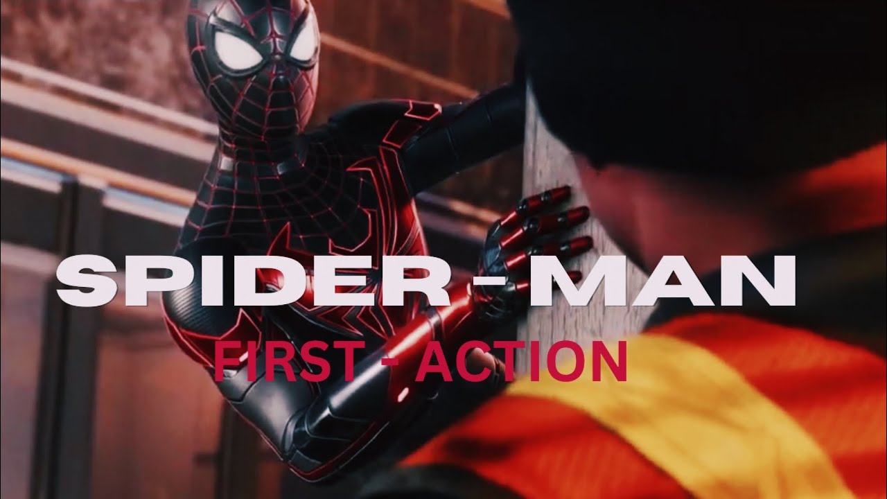 Spider Man Saves The City Spider Man First Action graphics 