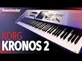 Korg Kronos 2 88-key Titanium Limited Edition Workstation with Italian Grand Demo