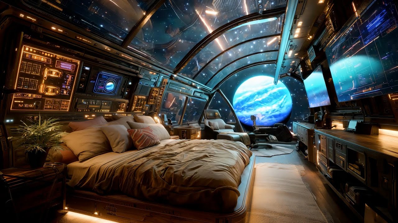 8 Hour Cosmic Journey Continues| Deep Space Ambient Music for Sleep ...
