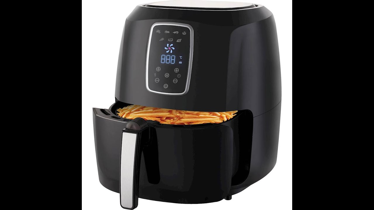 Unboxing Emerald 5.2L Digital Air Fryer SMAIR1804 YouTube