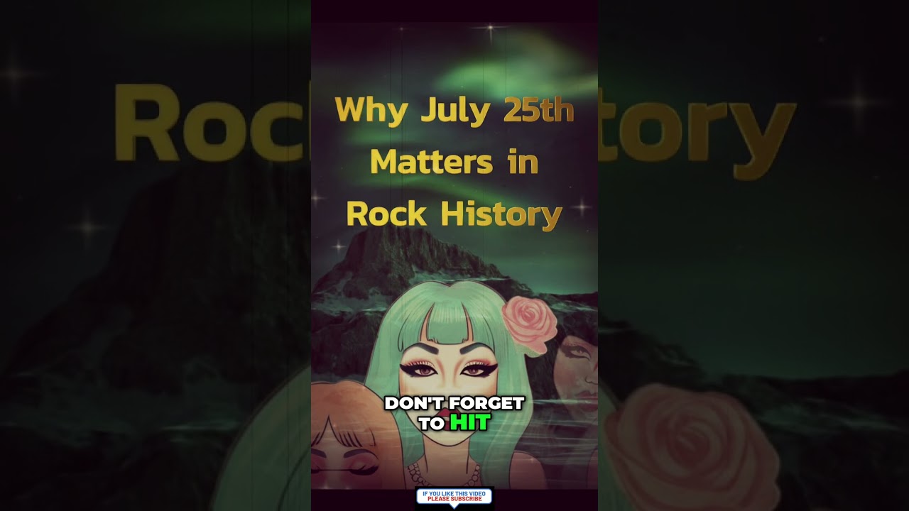 The Impact of These Rock Bands: Celebrating July 25th in Music History