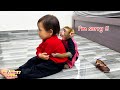 Monkey kaka hugs diem to apologize for ruining diems sandals