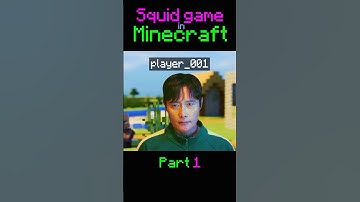 Squid Game in Minecraft #minecraft #squidgame
