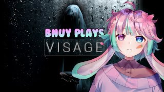 Scared Bnuy Noises ;w; | Femboy Bunny Vtuber Plays Visage (PART 1)