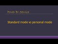 Power BI Gateway Standard vs Personal Mode