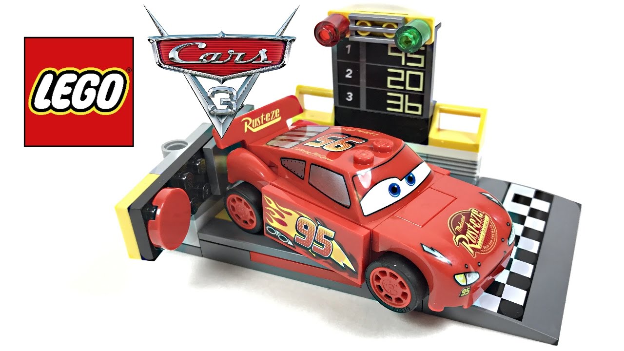 Cars 3 Lightning McQueen Speed Launcher review! 2017 set 10730! YouTube