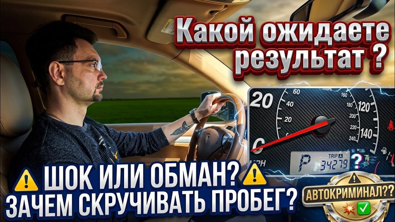 🌀ЗАЧЕМ СМАТЫВАТЬ ПРОБЕГ!🌀. (Скрученный пробег не намного увеличит ...