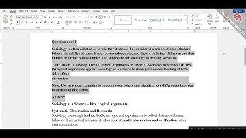 SOC101 GDB No 01 Solution 2025  Solution || BY VU ASSIGNMENT ||