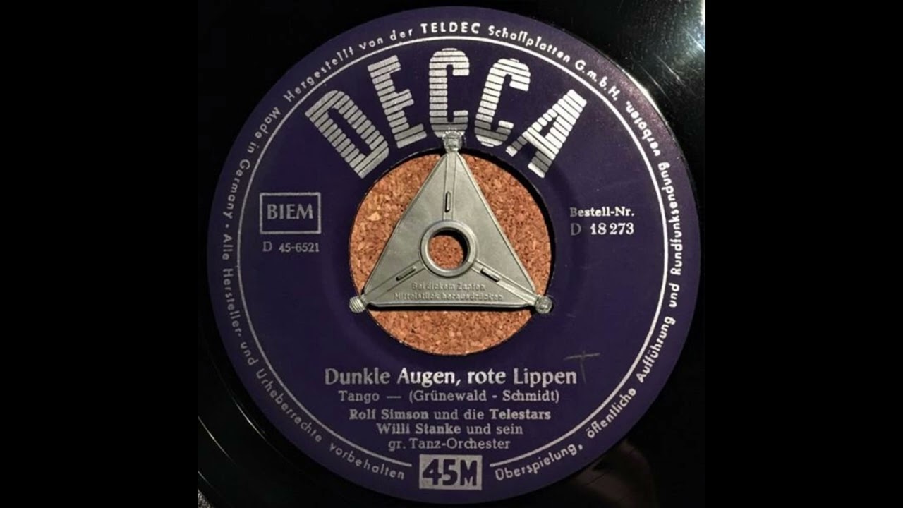 Rolf Simson - Dunkle Augen, rote Lippen