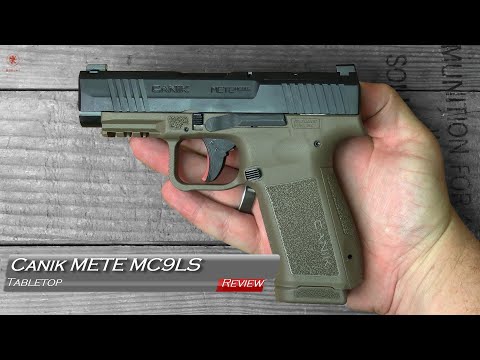 Canik METE MC9LS Tabletop Review and Field Strip