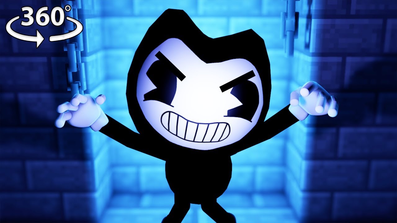 360° Minecraft Bendy And The Ink Machine - SAMMY IS EVIL 