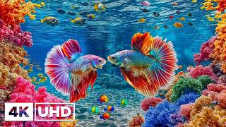DREAM AQUARIUM 4K - Discover Stunning Sea Life & Coral Reefs with Peaceful Sleep Ambience screenshot 5