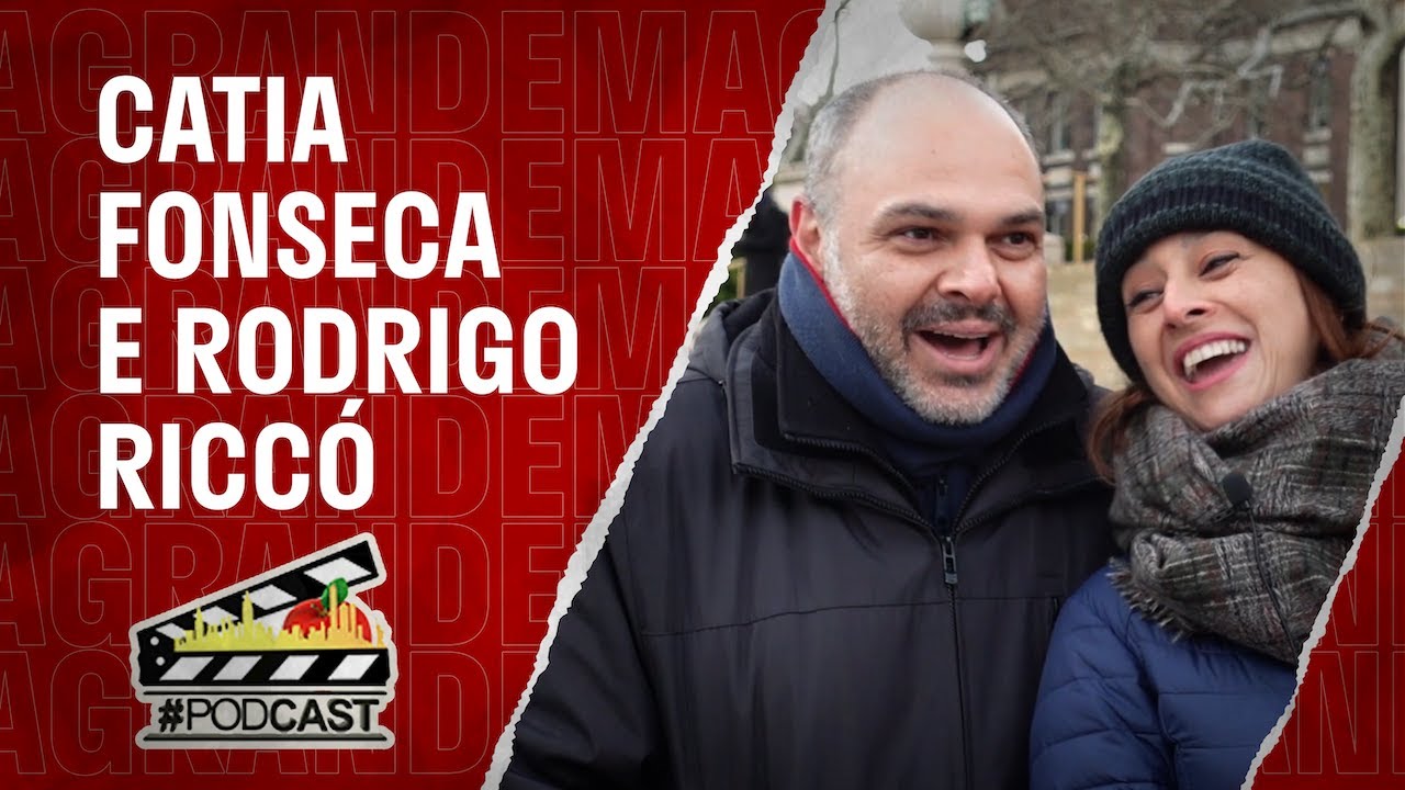 CATIA FONSECA & RODRIGO RICCÓ ABREM O JOGO: SOMOS APAIXONADOS POR NY! | PODCAST A GRANDE MAÇÃ T3 #02