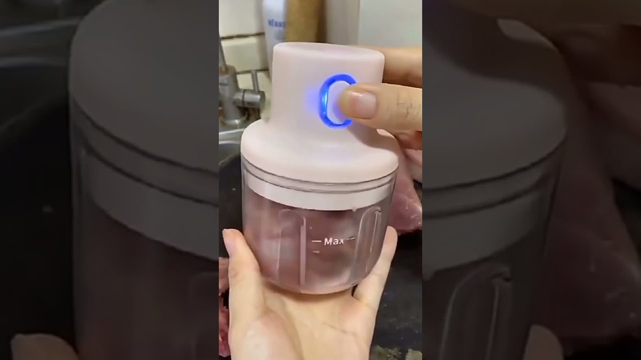 Wireless Mini Electric Garlic Food Chopper Ginger Vegetable Crusher Cutter Food Blender Processor