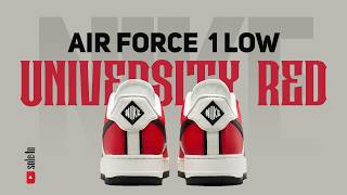 Nike Air Force 1 Low “UNIVERSITY RED & SAIL” | Details + Release Info | 2026