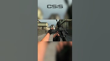 Reloading M4A1-S. Counter Strike Comparison 1.6 to CS 2. #counterstrike #csgo #cs2