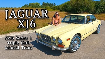 The ULTIMATE JAGUAR XJ6 SERIES 1 4.2L Triple Carb Manual Swap