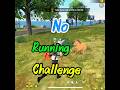 No Running Challange 😱 #freefire #viral #shorts