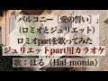 「バルコニー〔愛の誓い〕(ロミオとジュリエット)」ロミオパートを歌ってみた(ジュリエットパート用カラオケ)(Le Balcon/Rom&eacute;o et Juliette:Only Rom&eacute;o)