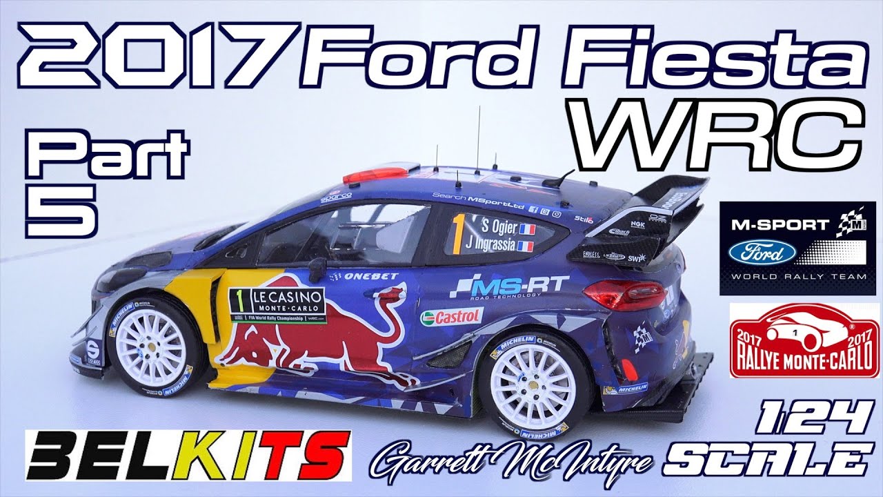 【WRCラリーカー】1/24 フォード フィエスタ WRC (2017)