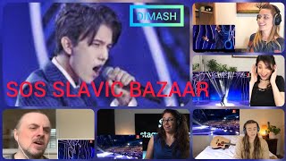 VOCAL COACHES REACTS  TO DIMASH "SOS SLAVIC BAZAAR"