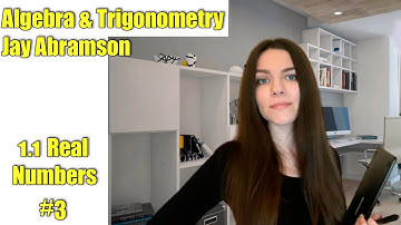 Simplifying Algebraic Expressions with Substitution & Order of Operations (1.1  Real Numbers) #3
