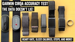 Garmin Cirqa Ultimate Accuracy Review (vs Whoop, Fitbit, Amazfit)