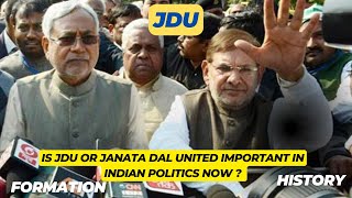 Is JDU or Janata Dal United important in indian Politics now 