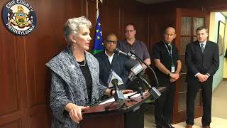 Erie County officials give update on COVID-19 coronavirus planning