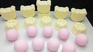 😶‍🌫️🎀ASMR baking soda crushing oddly satisfying video asmr soft buttery texture 