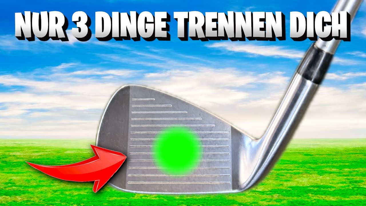 Nur 3 Dinge trennen Mittelklasse Golfer von richtig GUTEN Golfern 😱⛳