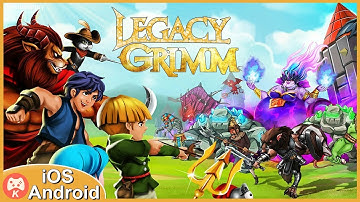 Idle Idle Grimm Tap gacha Legacy Heroes RPG Gameplay iOS Android