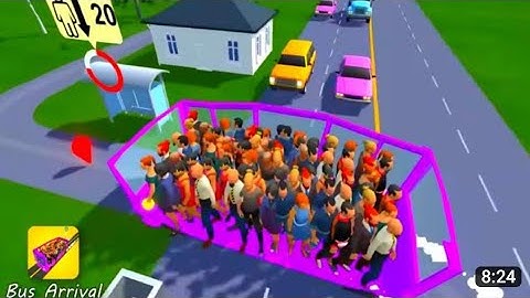 Bus Arrival - Max Levels Full Gameplay Walkthrough Tutorial Android ios Game