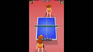 Mario & Sonic at the Beijing Olympic Games (DS) (Table Tennis) All Characters Losing Animations