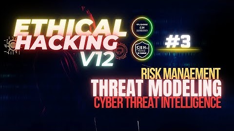 CEH v12 | Risk Management, Cyber Threat Intelligence, and Threat Modeling #3