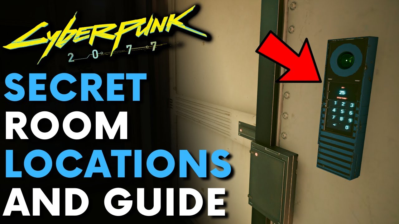 Cyberpunk 2077 - Secret Door Codes (Locations & Guide) - YouTube