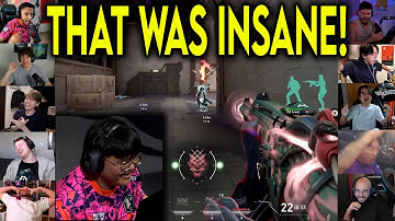 Valorant Streamers Reacts To PRX D4v41 Insane 4k Against G2 In VCT Champions 2025