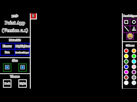 Update 2.1: p5.js Paint App Trailer