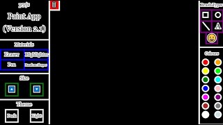 Update 2.1: p5.js Paint App Trailer
