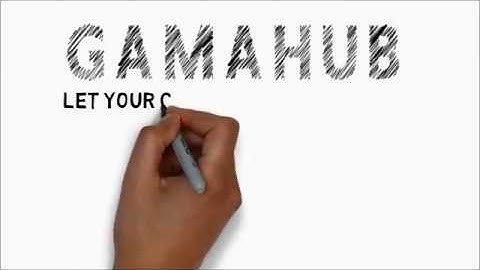 Whiteboard Animated Youtube Channel Intro || Gama Hub