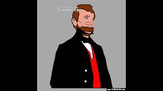 coloring sheet Abraham Lincoln sings witch doctor