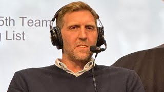 Emotional Dirk Nowitzki talks Luka Doncic trade, when he knew. TicketStock 2025 The Ticket 1310 Mavs