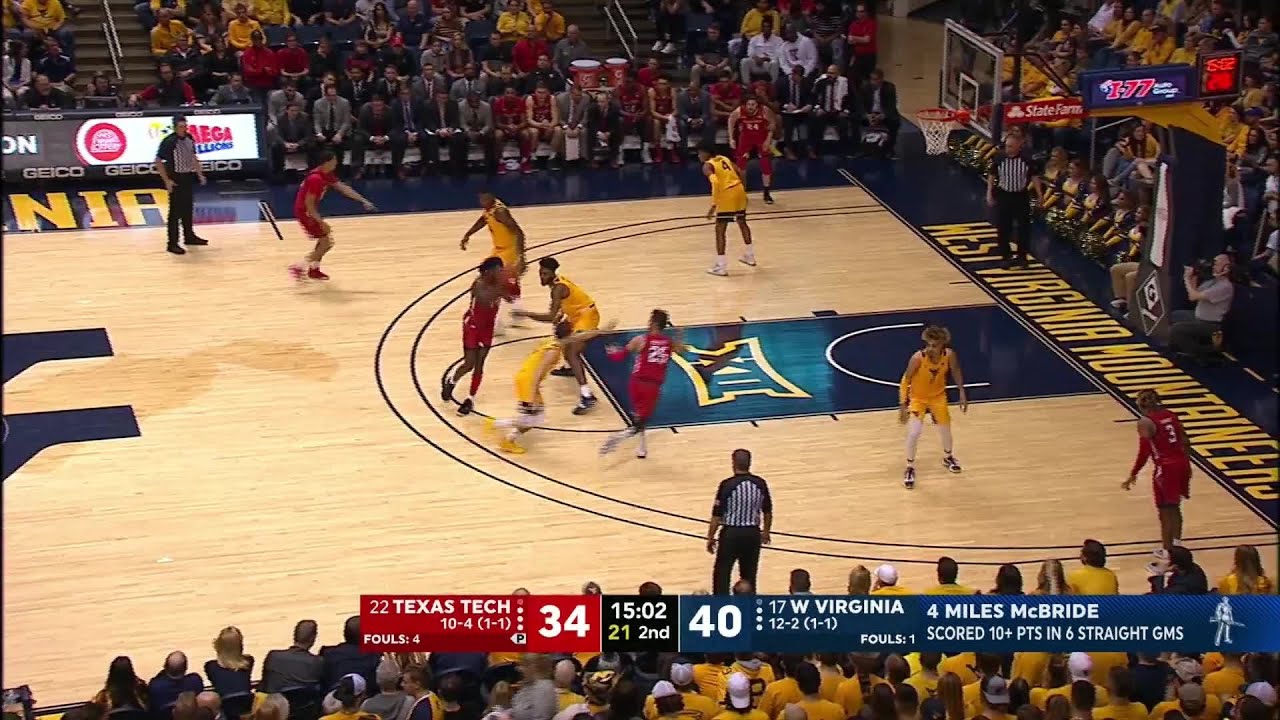 Highlights of Texas Tech vs. West Virginia MBB YouTube