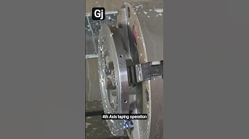 💫MASTERCAM 4TH AXIS MACHINING TAPPING OPERATION FOR #gjvmcprograming2575