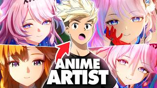 Anime Artist Reacts To  every Sigrika trailer Denia