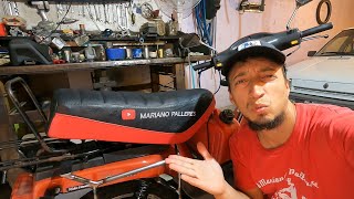 ☝️LLEGÓ EL ASIENTO DE LA MOTO😱 cada vez más cerca del gran viaje en la Zanella.