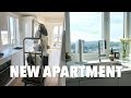 VLOG: moving into a new apartment + empty apartment tour!