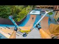 MEGA Ramp Skatepark Airbag In WOODS