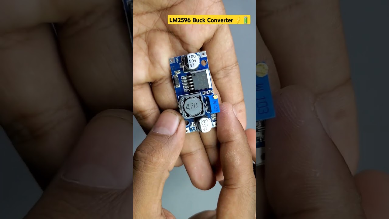 LM2596 Step Down Converter Module | LM2596 Buck Converter