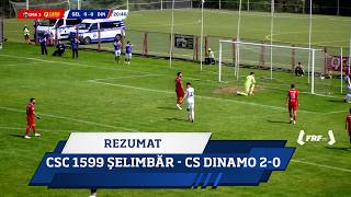 Baraj menținere Liga 2 Casa Pariurilor: CSC 1599 Șelimbăr - CS Dinamo 2-0 (Rezumat, 23.05.2026)